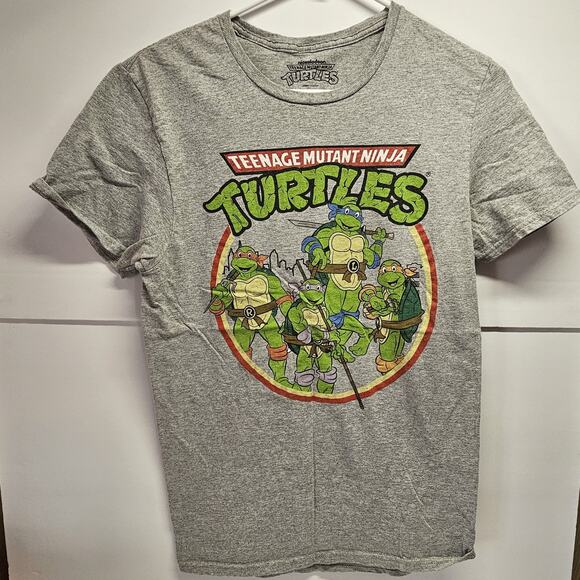 TEENAGE MUTANT NINJA TURTLES TMNT Licensed Adult Men's Graphic Tee Shirt SMALL - Picture 1 of 5